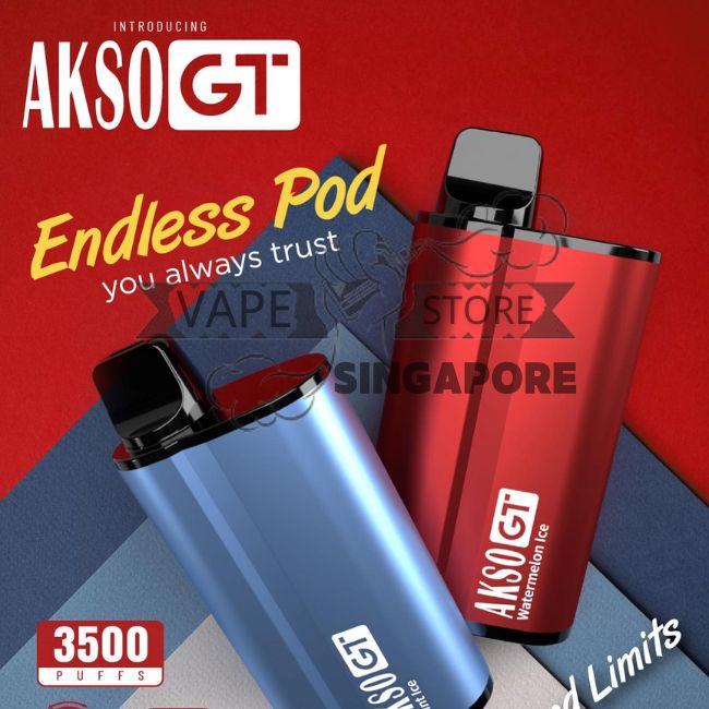 Akso GT 3500 Puff - Vape Delivery Singapore Shop  SG VAPE