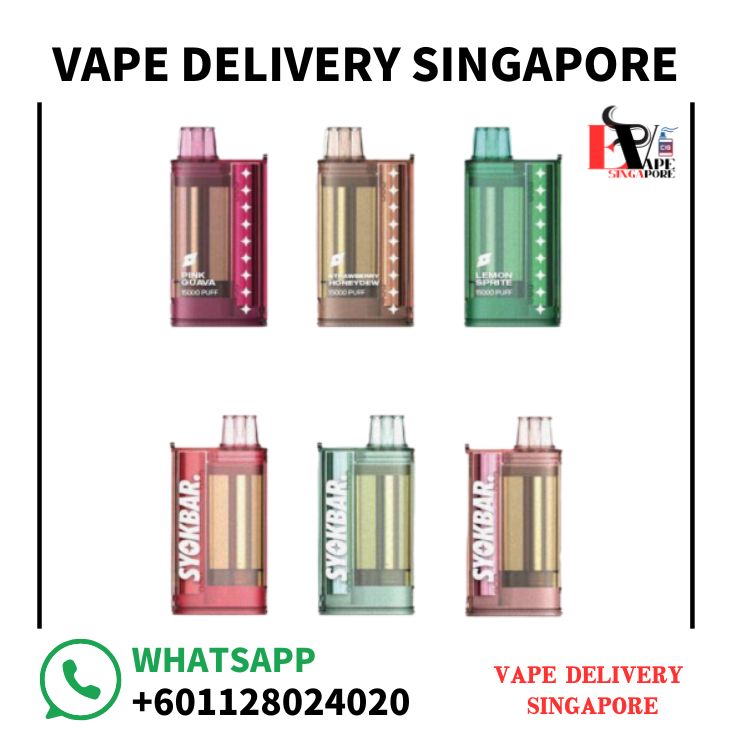 Syokbar Syokbar 15000 Puffs | SG Vape Online | SINGAPORE – SG VAPE